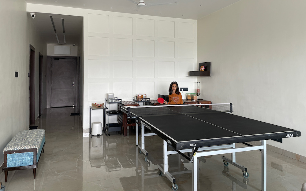 Table tennis recreation facility